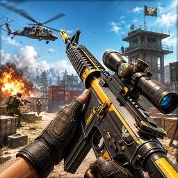 Значок Fps Fire Battleground Offline